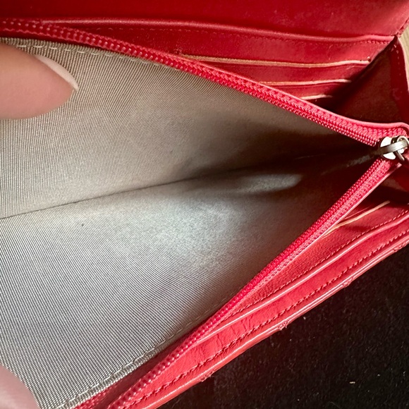 Chanel Timeless Red leather Long Wallet - Picture 5 of 7